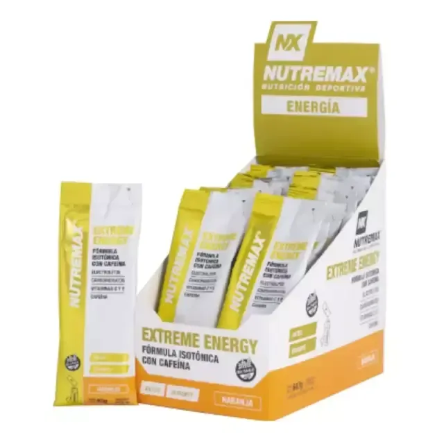 Extreme Energy con Cafeina Nutremax Bebiba Isotonica